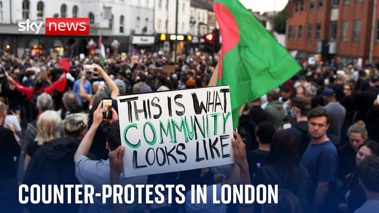 ‘Relief’ in government over protests as home secretary thanks police