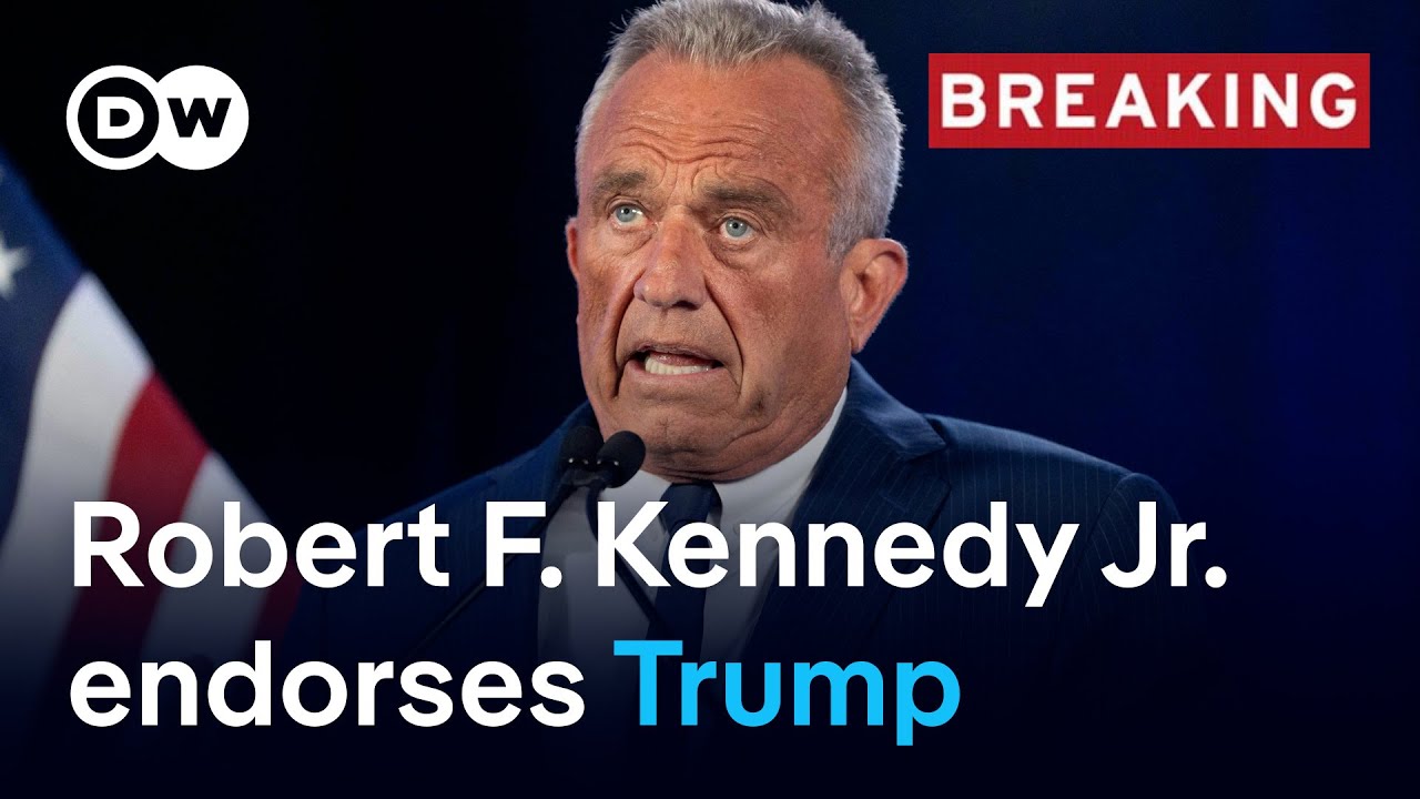 RFK Jr. withdraws from ballot: What could this mean for Trump’s campaign? | DW News