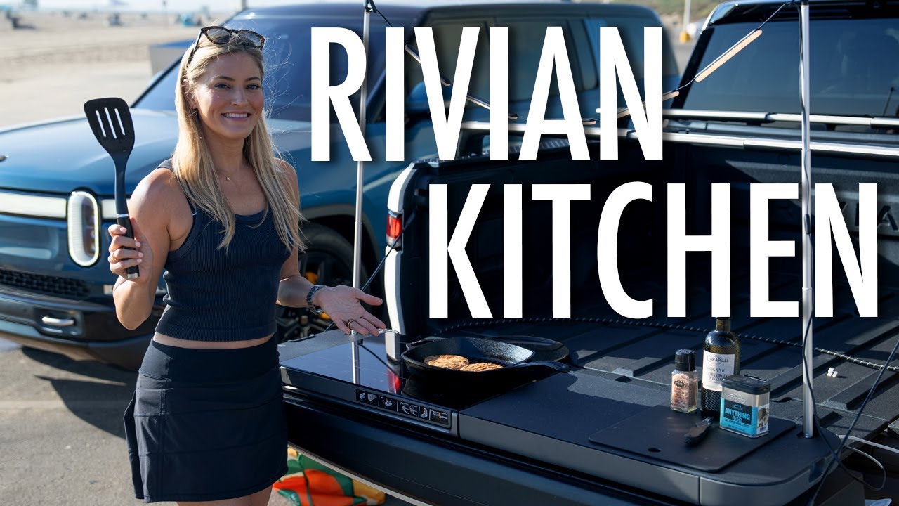 Rivian’s Travel Kitchen is here!!! First look and testing on the R1T!