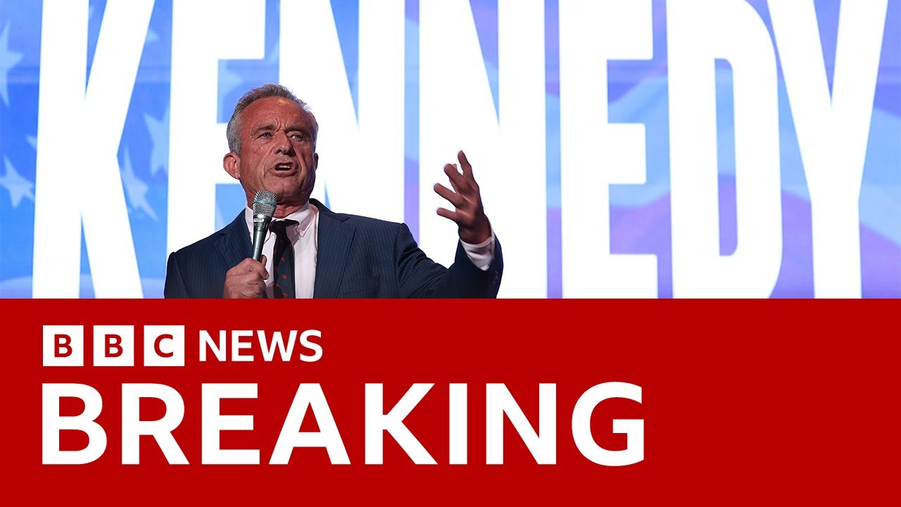 Robert F Kennedy Jr suspends campaign and endorses Donald Trump | BBC News