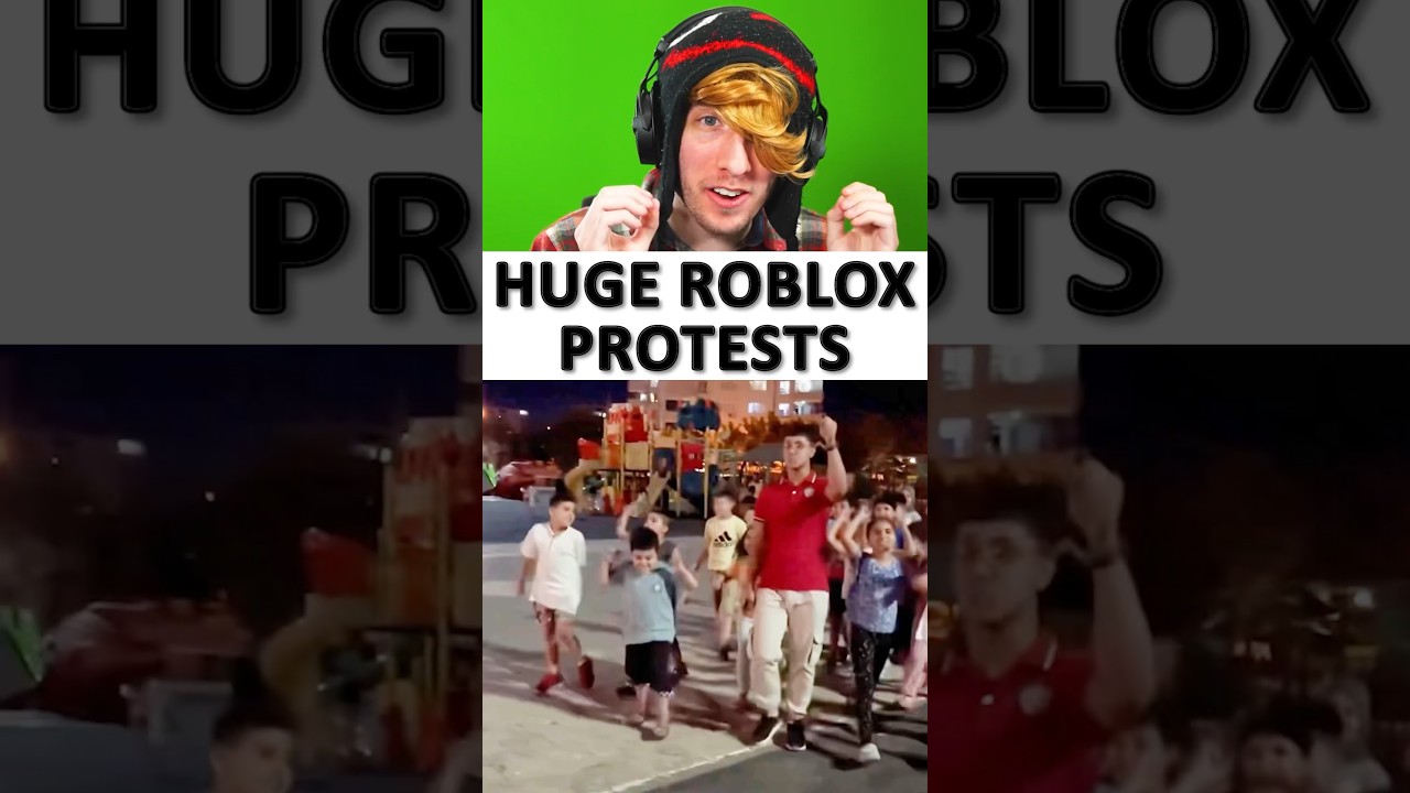 ROBLOX PLAYERS ARE PROTESTING…