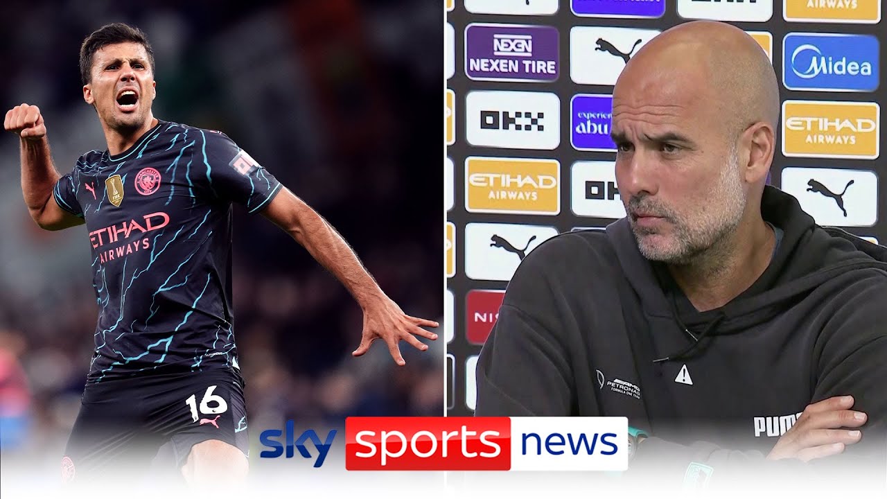 ”’Rodri is not in the squad’ | Pep Guardiola previews Chelsea match on Sunday