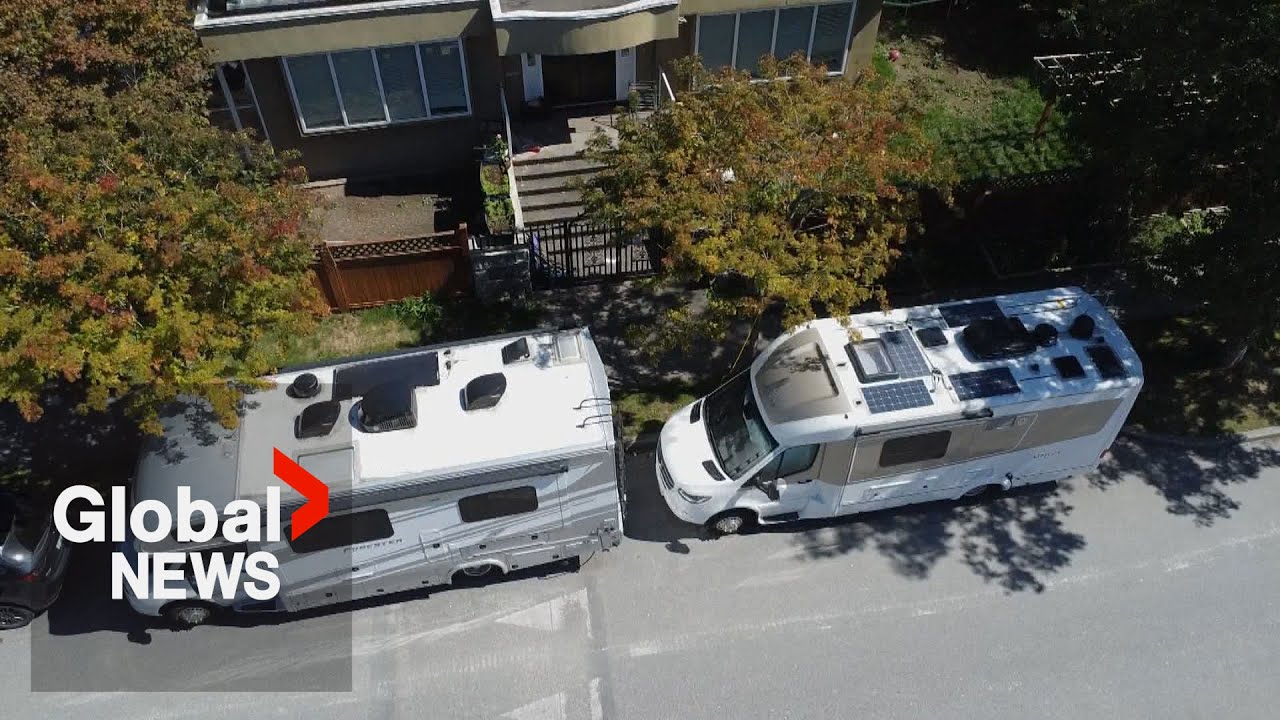 RVs parked outside multi-million dollar BC home “for years” draws ire of neighbour
