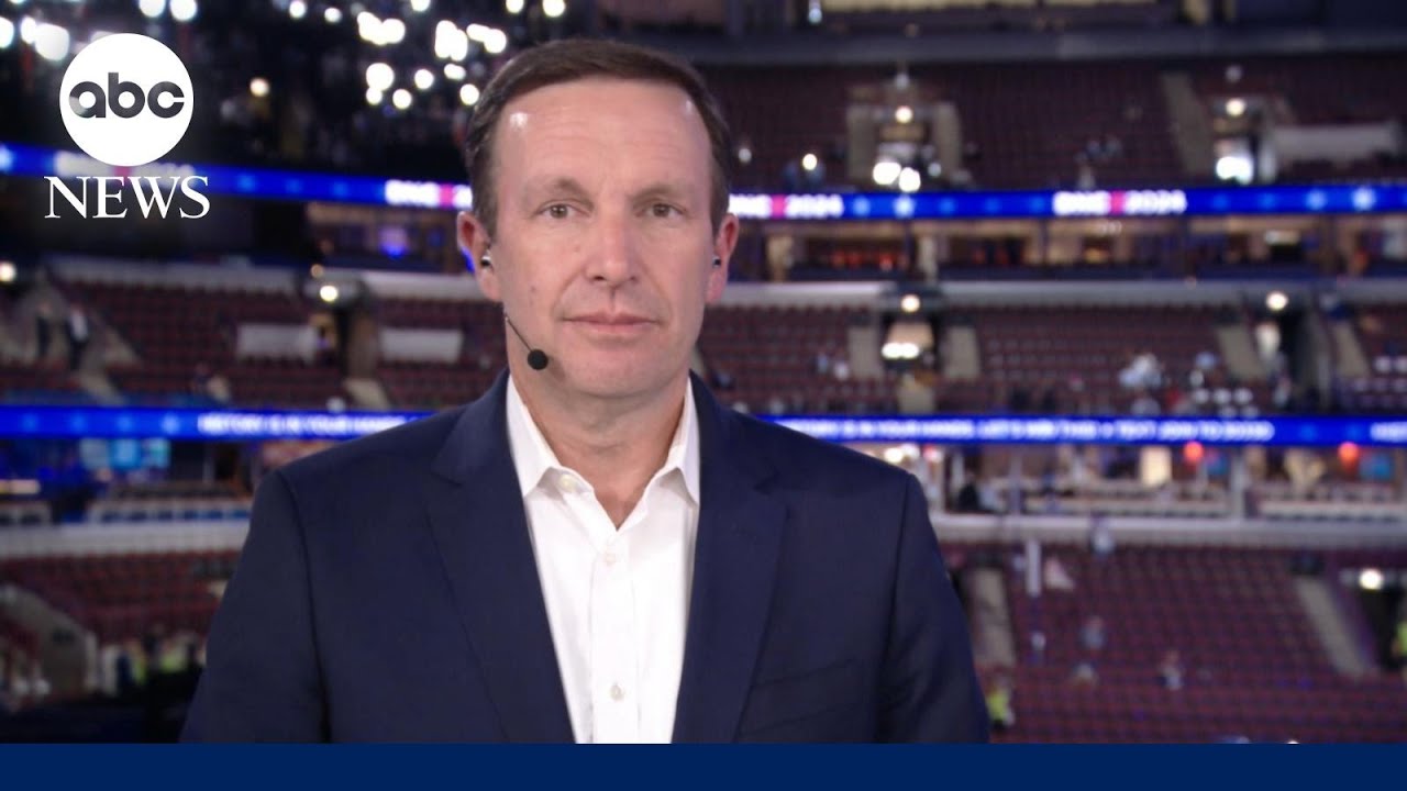 Sen. Chris Murphy analyzes Vice President Harris’ economic and immigration policies at DNC