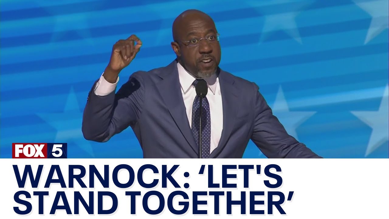 Sen. Warnock speaks at DNC Night One: ‘We are all God’s children’ | FOX 5 News
