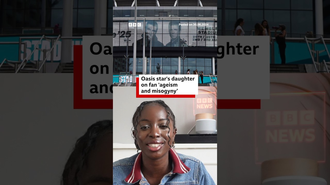Some Oasis fans have been “ageist and misogynist”, Anais Gallagher said. #Oasis #BBCNews