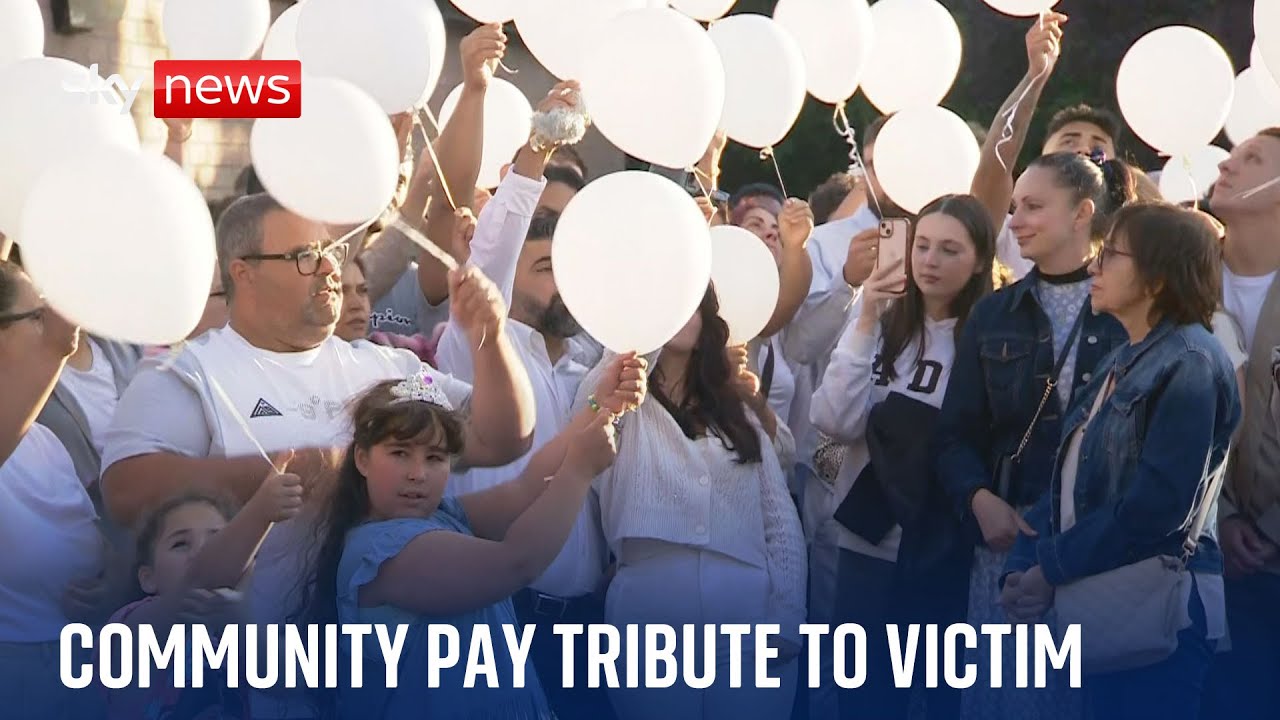 Southport stabbings: Ceremony held for nine-year-old victim Alice Aguiar