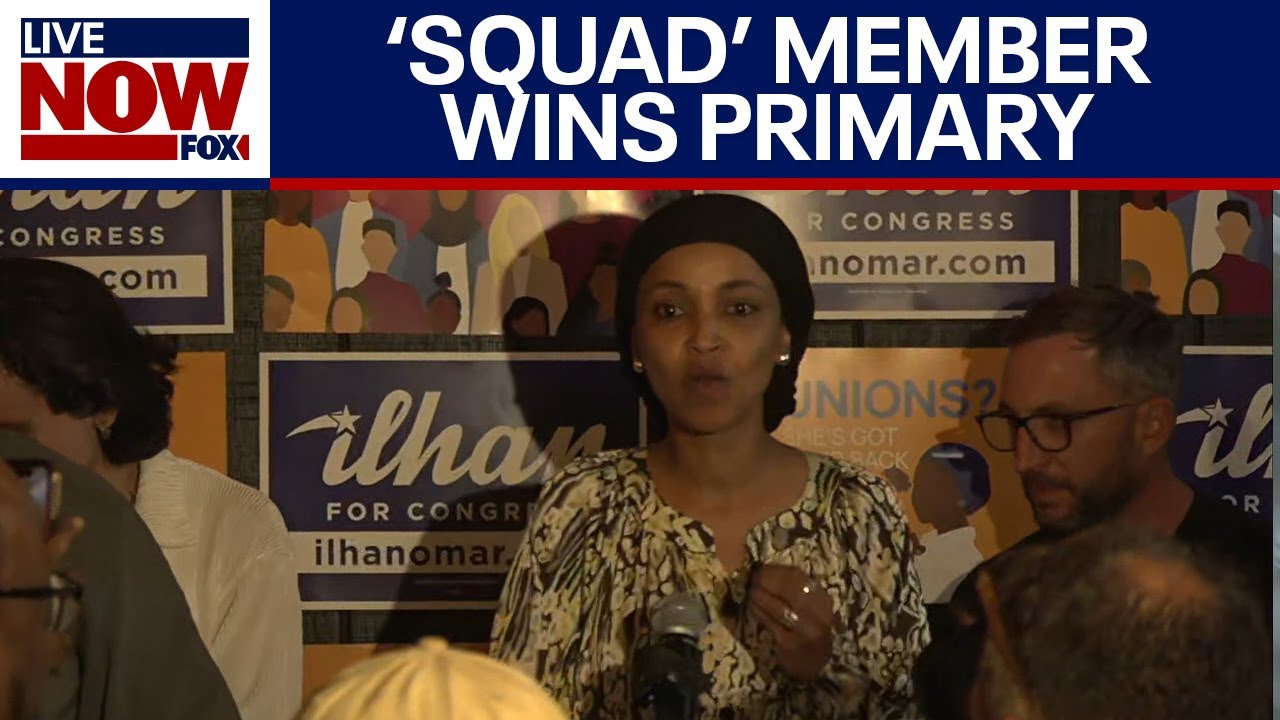 ‘Squad’ member Rep. Ilhan Omar wins Minnesota Democratic primary | LiveNOW from FOX