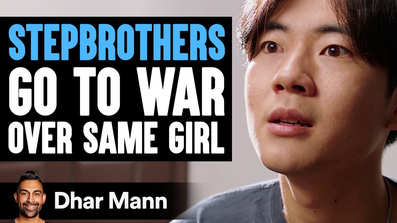 Stepbrothers GO TO WAR Over SAME GIRL Ft. Julianne Hough | Dhar Mann Studios