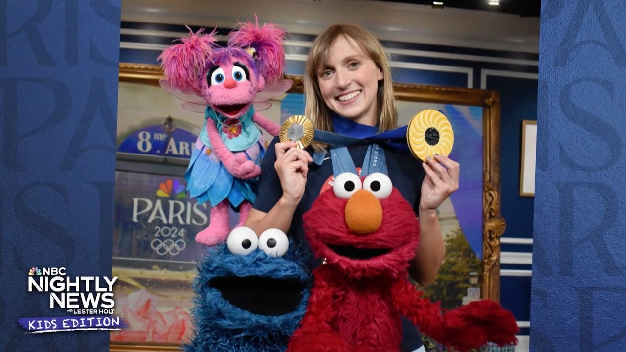 Tag along Elmo’s Olympic adventure to get an inside look at the games | Nightly News: Kids Edition
