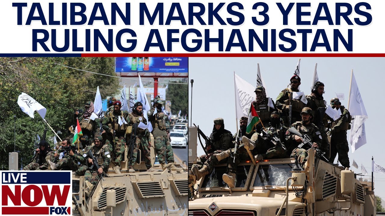 Taliban uses US air base to celebrate 3 years of rule over Afghanistan | LiveNOW from FOX