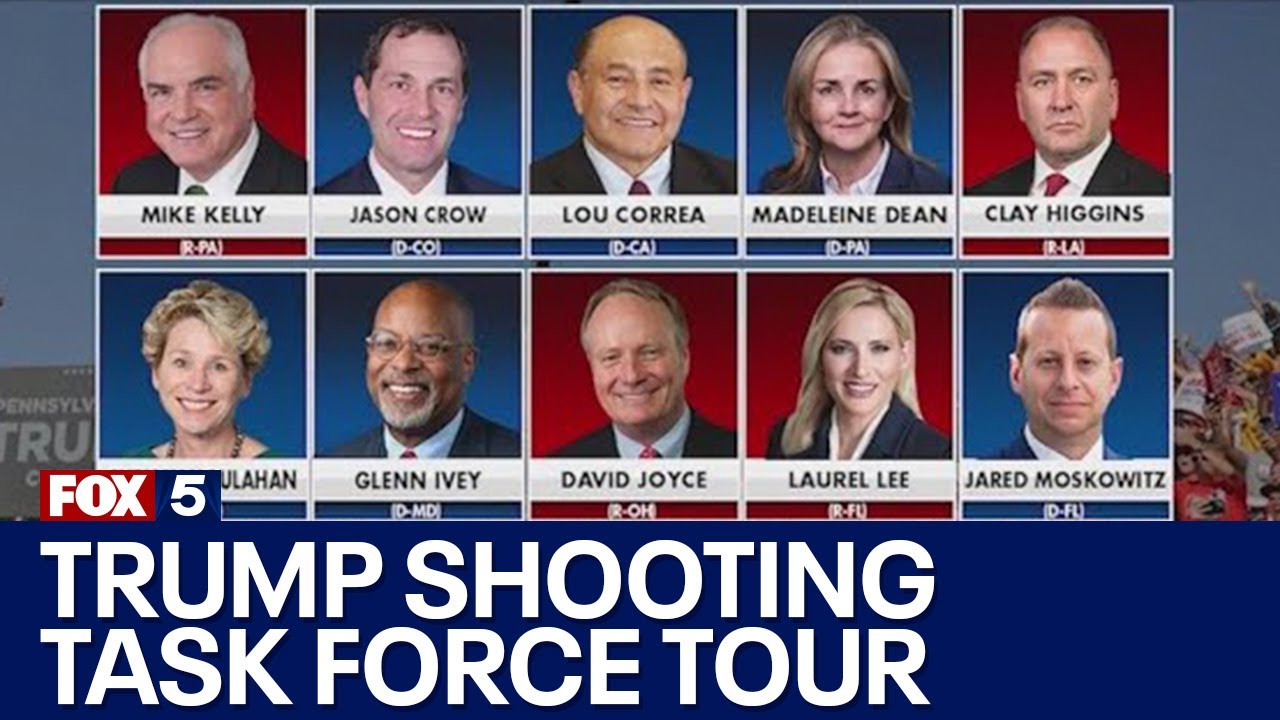 Task force tours site of Trump rally shooting | FOX 5 News