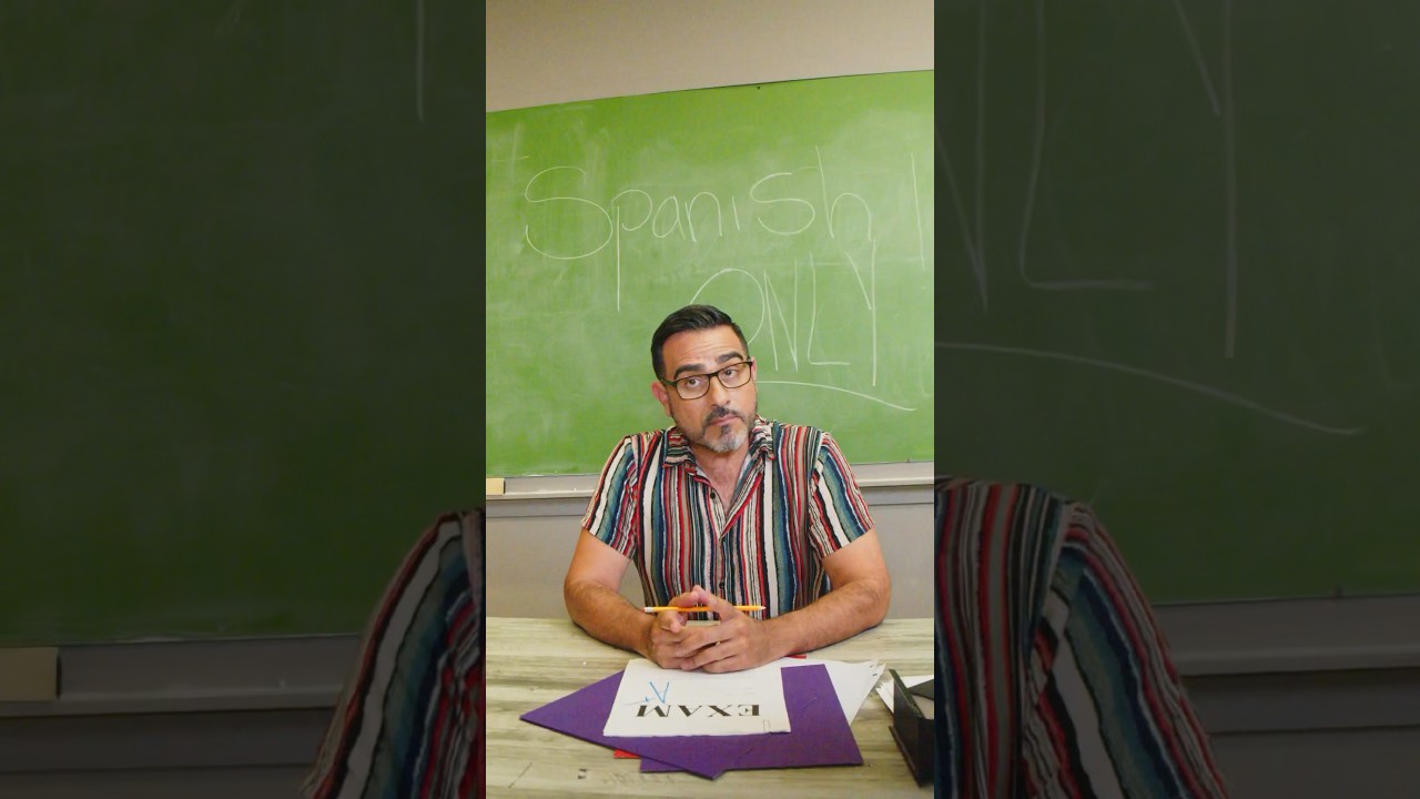 TEACHER IGNORES STUDENTS… Unless They Speak Spanish