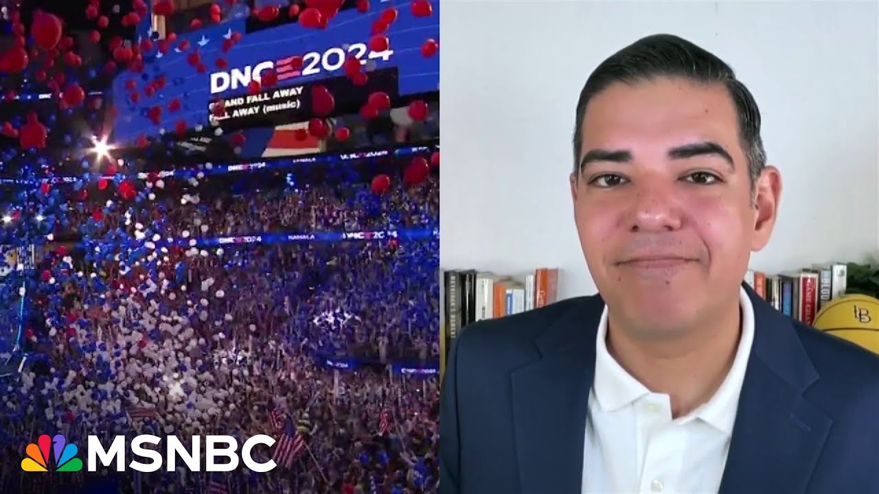 ‘That energy is truly magic’: Rep. Robert Garcia on atmosphere around Harris’ historic nomination
