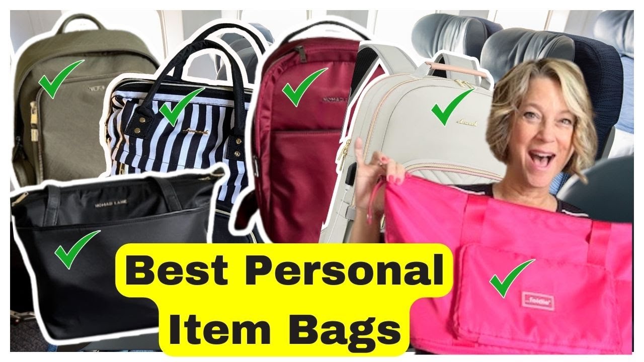 The BEST Personal Item Bags for Travel