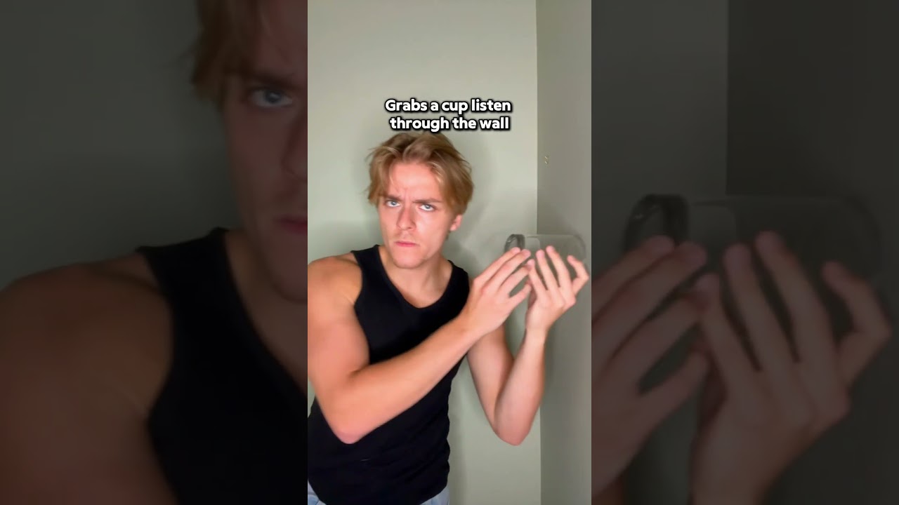 The Cup to The Wall Trick