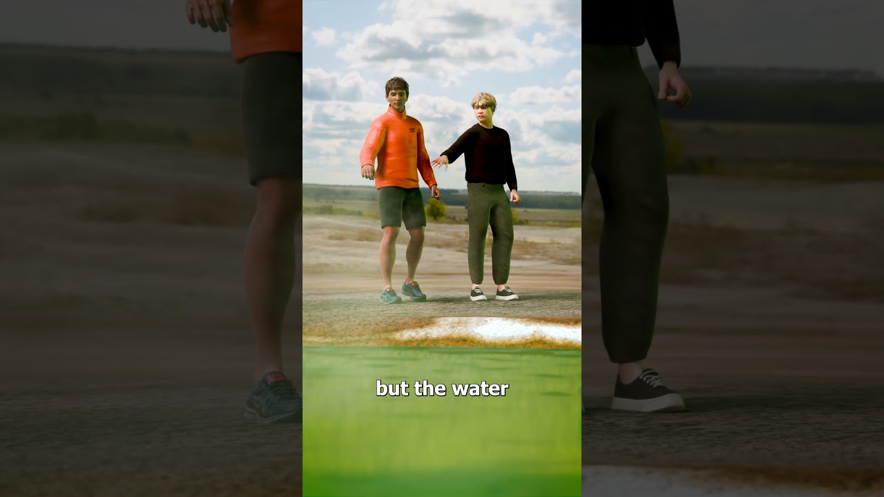 The Man That Fell Into A Hot Spring 😱