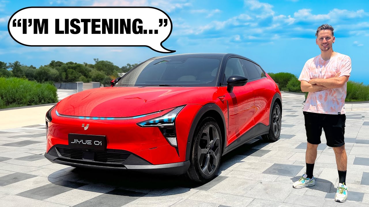 The Self Driving Talking Chinese Car! | Ji Yue 01