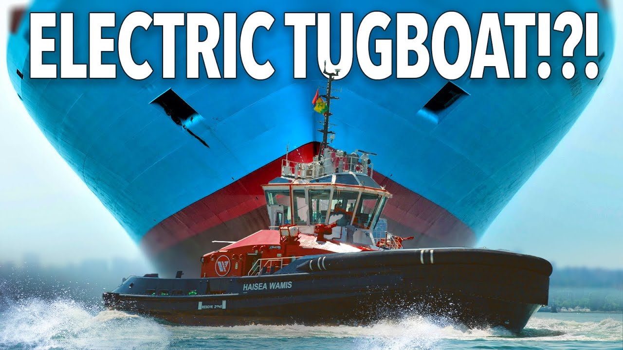 The World’s First All Electric Tugboat!