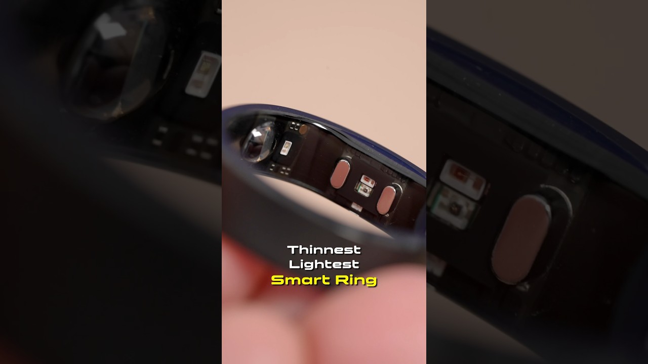The World’s Thinnest and Lightest Smart Ring…