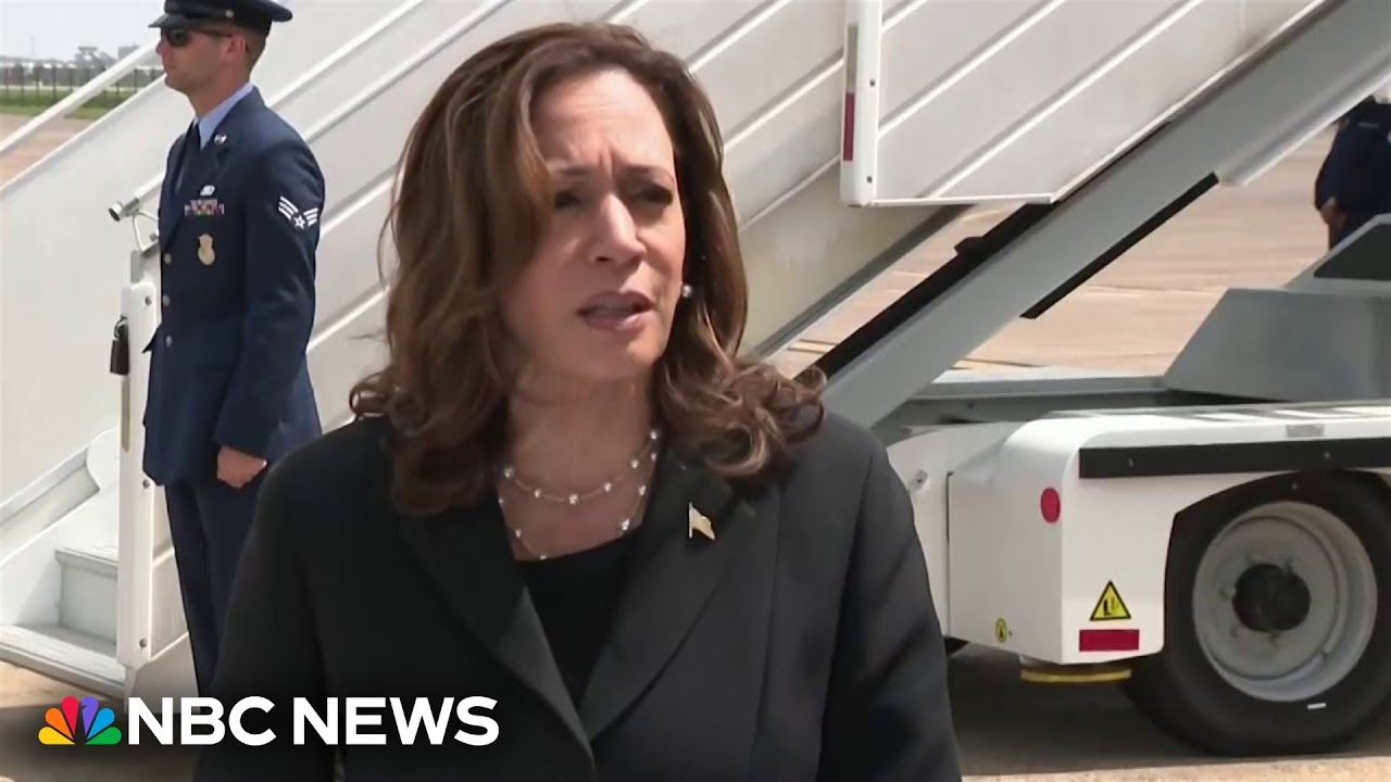 ‘Their horrible ordeal is over’: VP Harris celebrates release of American prisoners from Russia