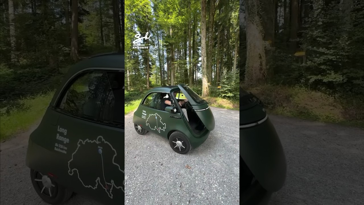 They say good things come in small packages…😏 #microlino #small #vehicle