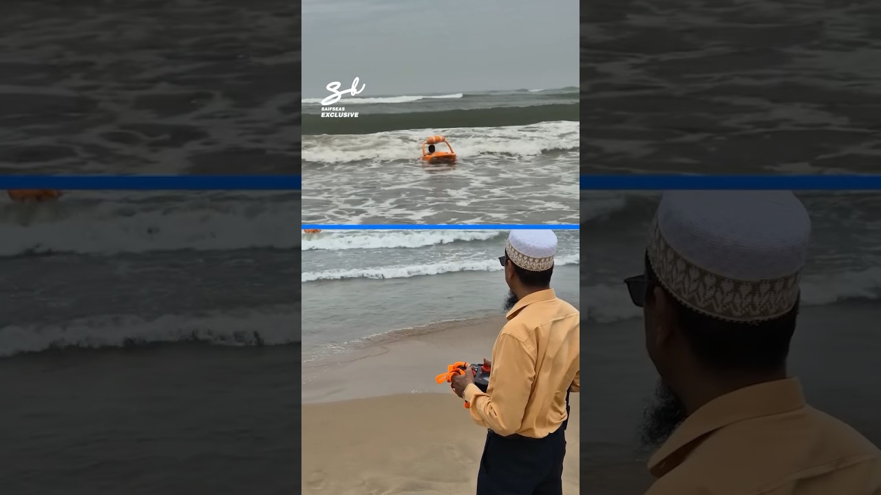 This buoy is game-changing for lifeguards…🏊 #buoy #lifeguards #sea