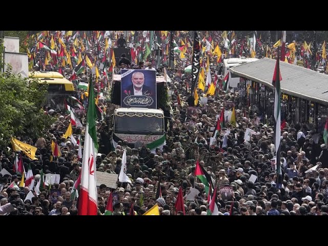 Thousands attend funeral for assassinated Hamas leader Ismail Haniyeh