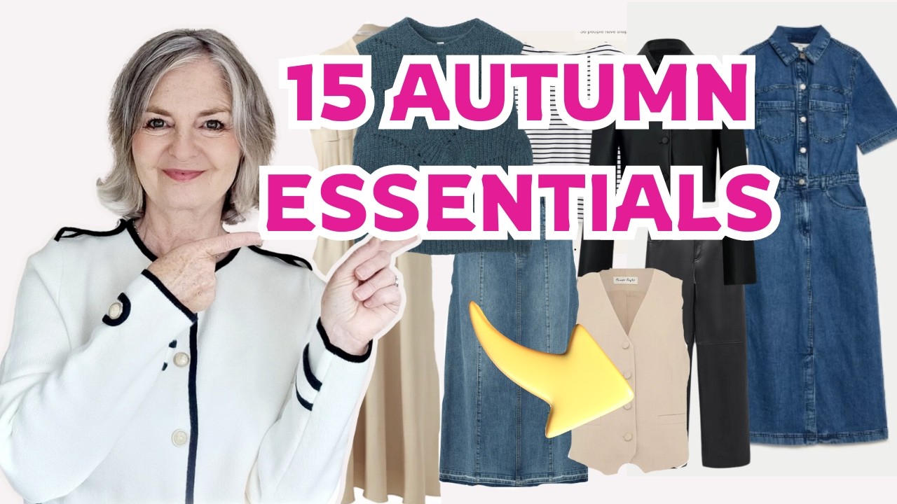 TOP 15 Fall Wardrobe ESSENTIALS For Women Over 60