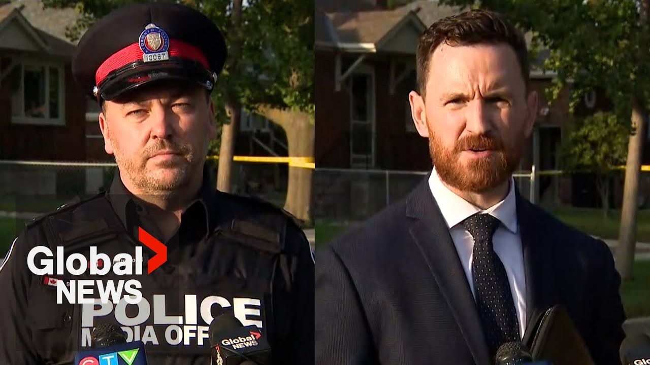 Toronto police hunt for man known to wear cowboy hat, boots after 2 women found dead | FULL