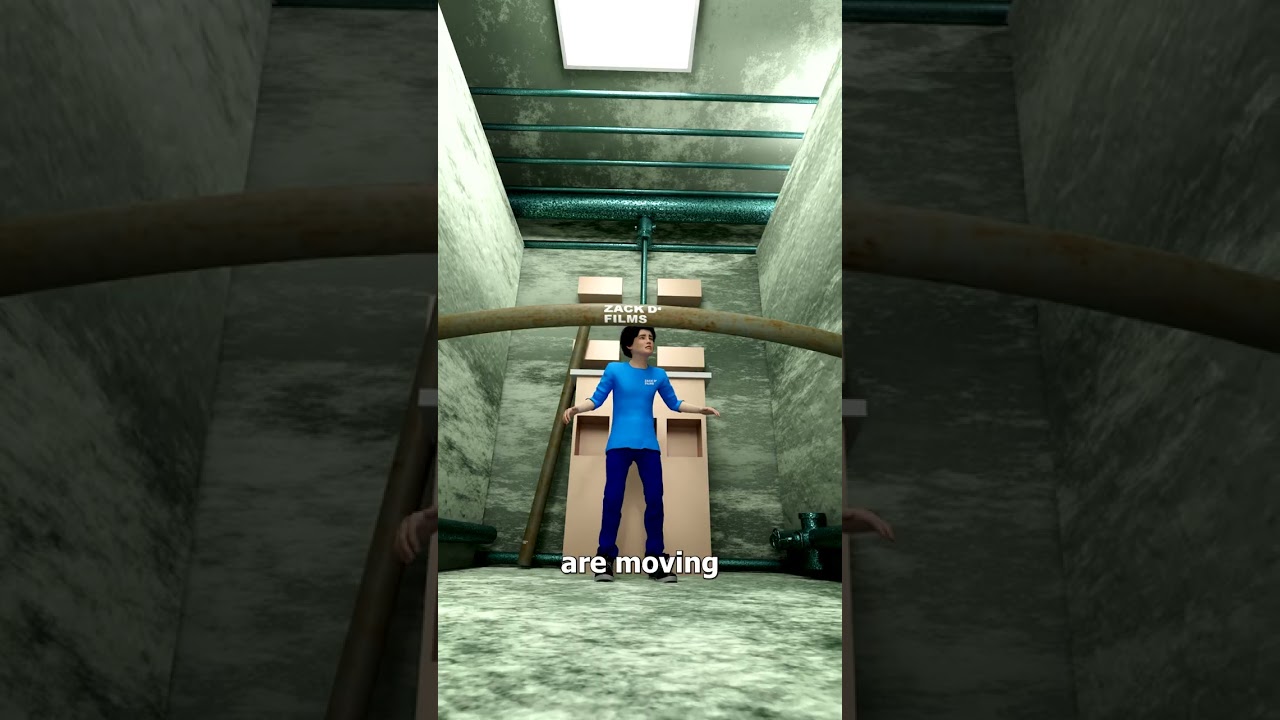 Trapped In A Room With Closing Walls 😱