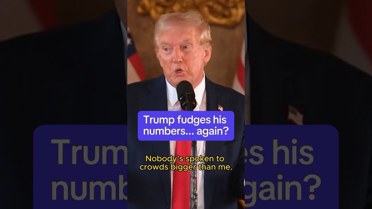 Trump fudges his numbers… again?
