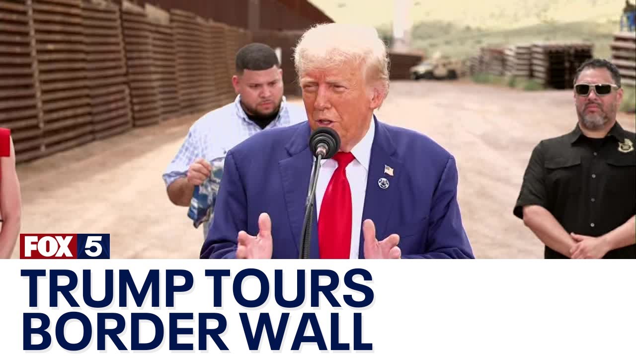 Trump on Harris’ border policy: ‘It’s shameful, and it’s evil’ | FOX 5 News