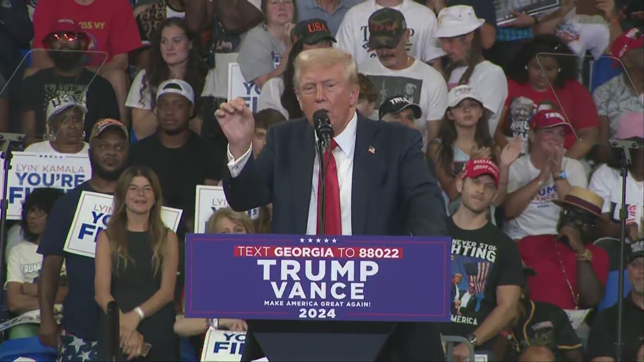 Trump slams Georgia governor for 10 minutes straight | FOX 5 News