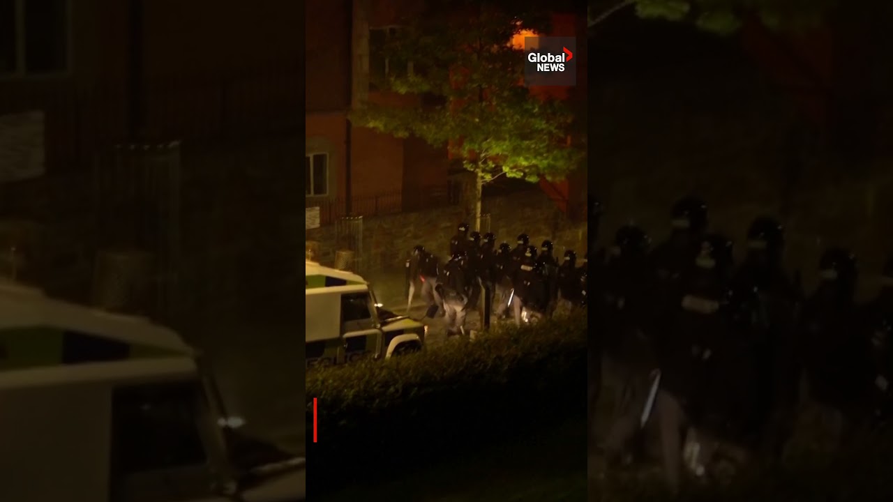 UK protests: Londonderry police hit with petrol bombs, clash with anti-immigration demonstrators