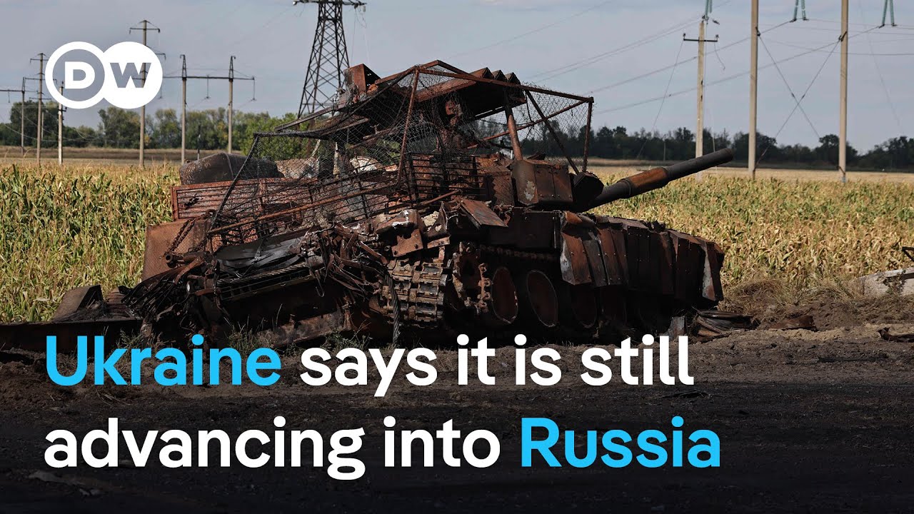 Ukraine claims it just advanced 1 – 3 kilometers into Russian territory | DW News