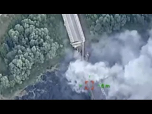 Ukraine destroys key bridge in Kursk with US missiles, says Russia