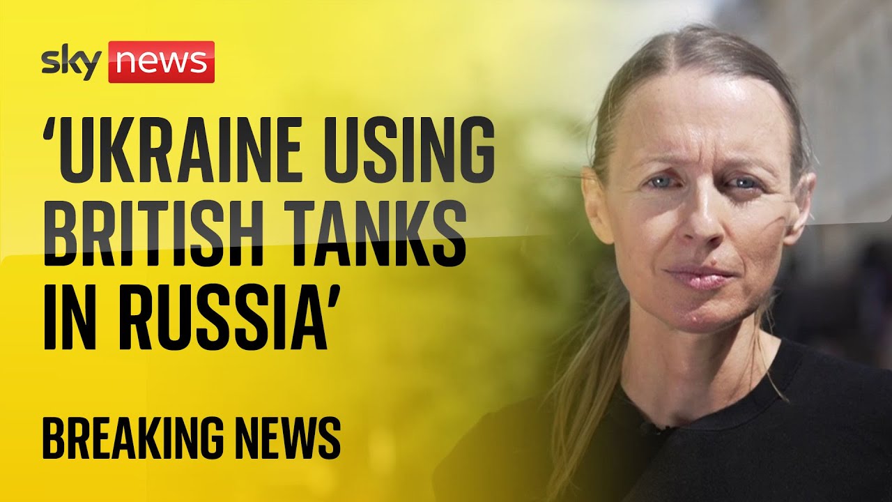 Ukraine thought to be using British tanks in Russian territory