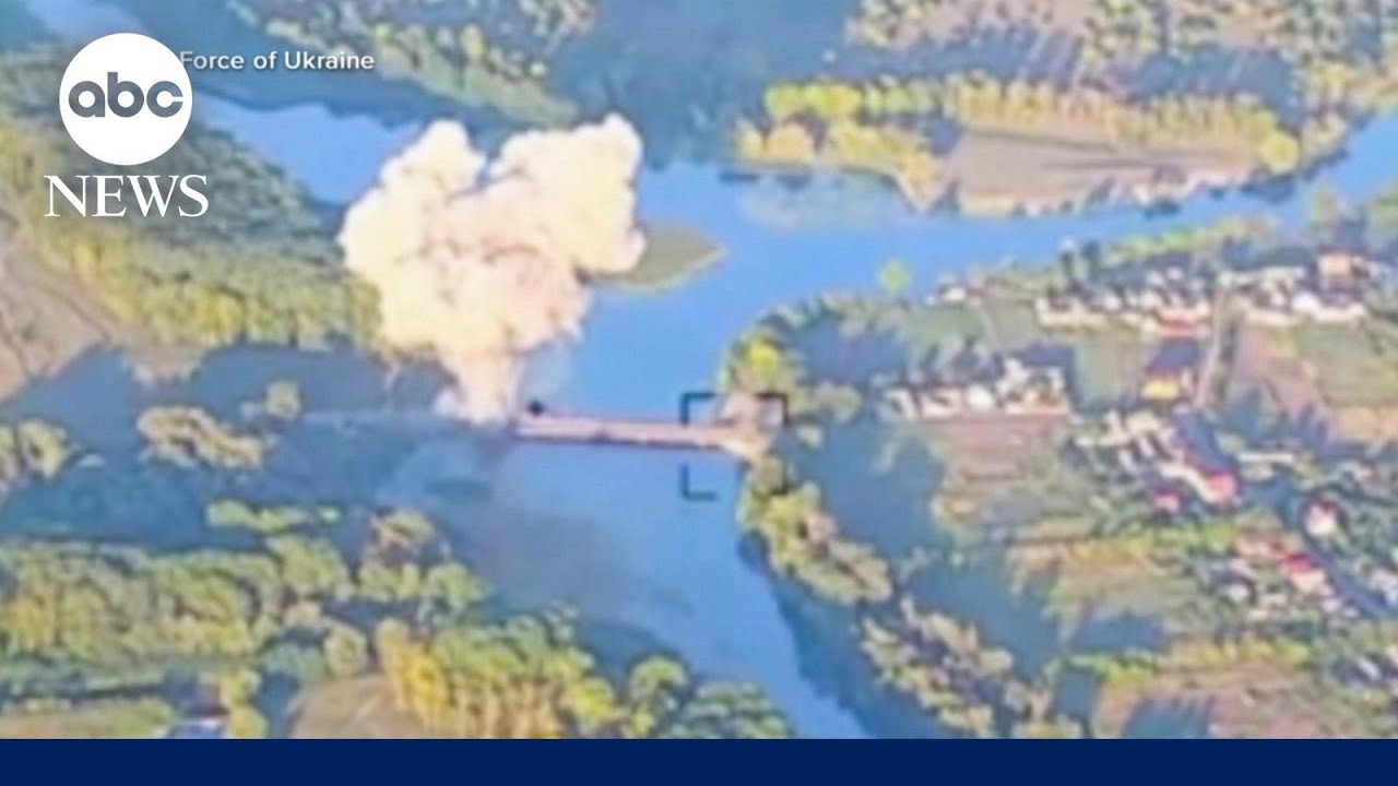 Ukrainian forces strike 3rd key bridge in Russia, military bloggers say