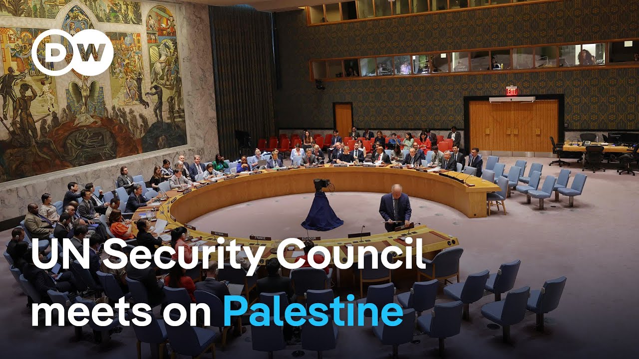 UN Security Council holds meeting on Palestine | DW News