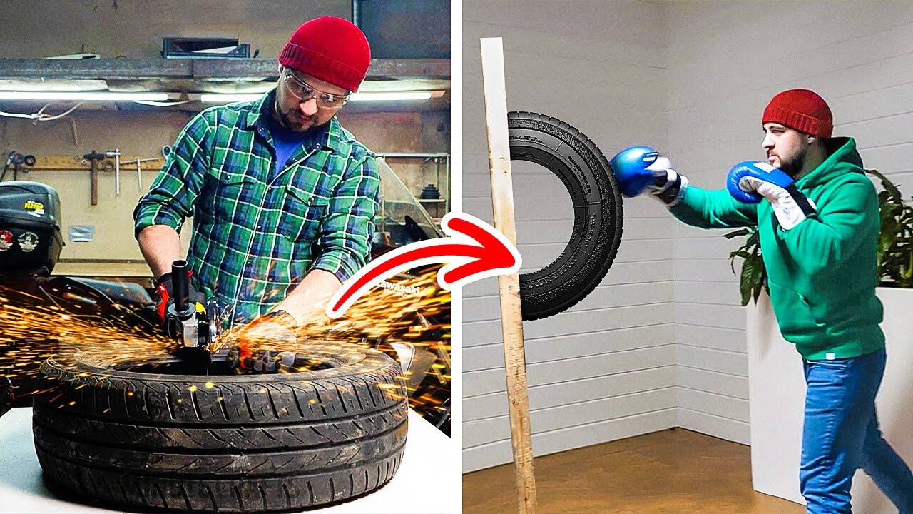 Upcycle Your Tires! Create Something Awesome