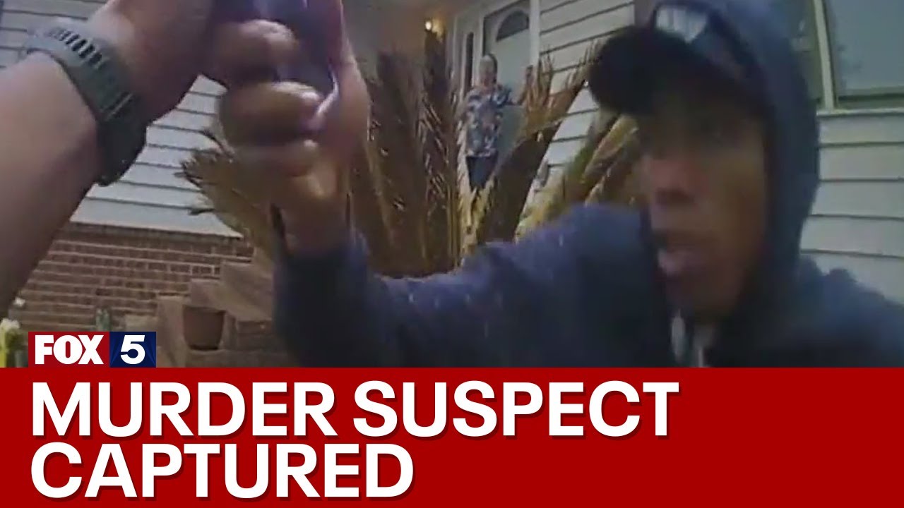 Video shows murder suspect’s arrest | FOX 5 News