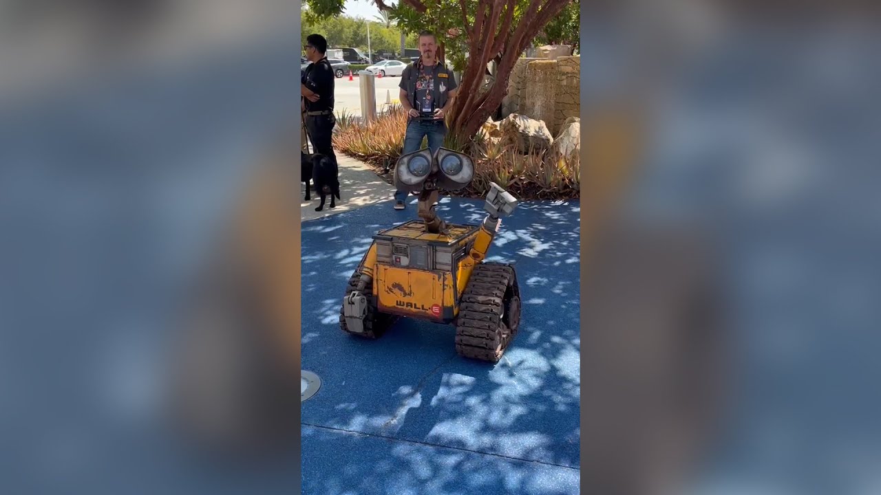 WALL-E has made it to #D23!