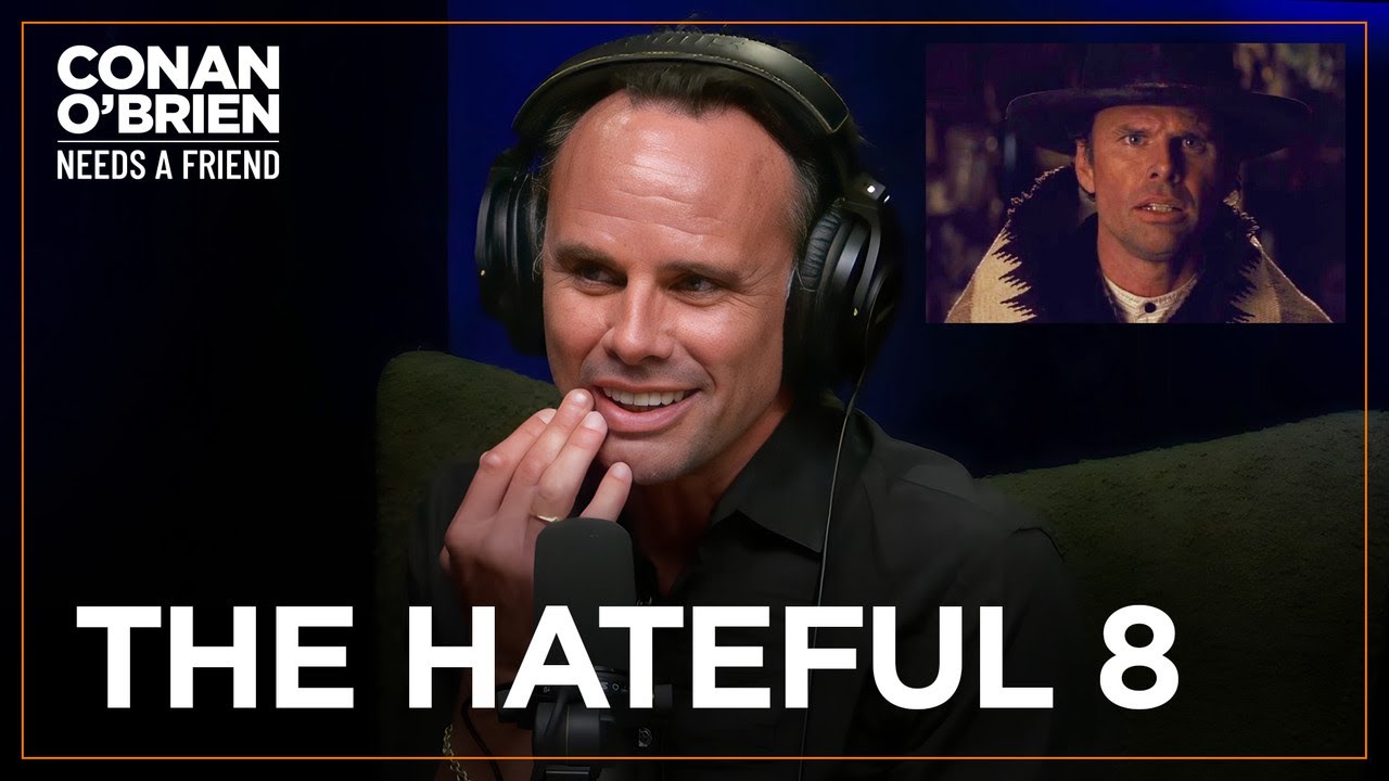 Walton Goggins Caught Kurt Russell Talking To A Chair | Conan O’Brien Needs A Friend