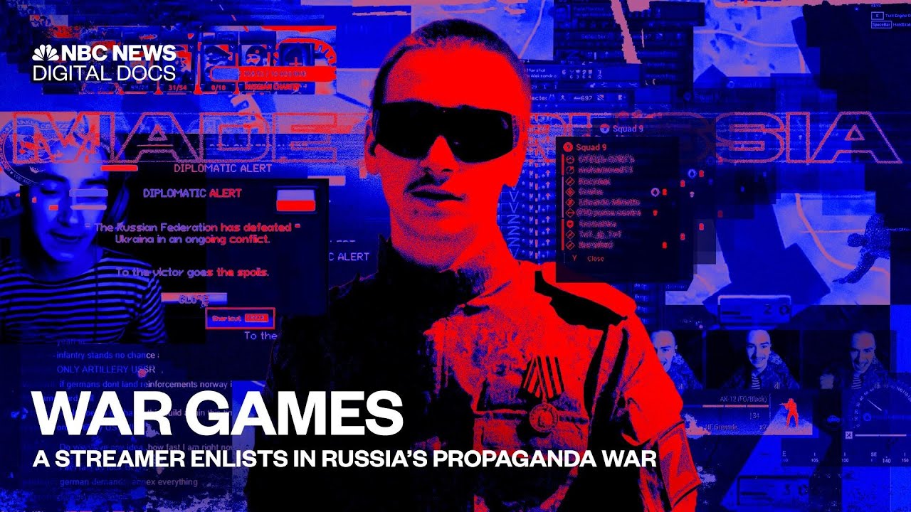 War games: Video game streamers take Russia’s propaganda war to the next level