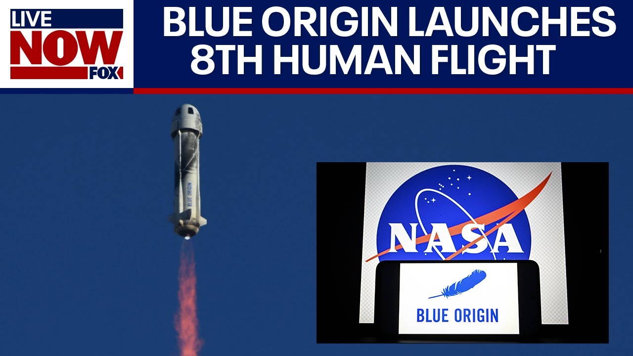 WATCH: Blue Origin launches New Shepard 8th human flight