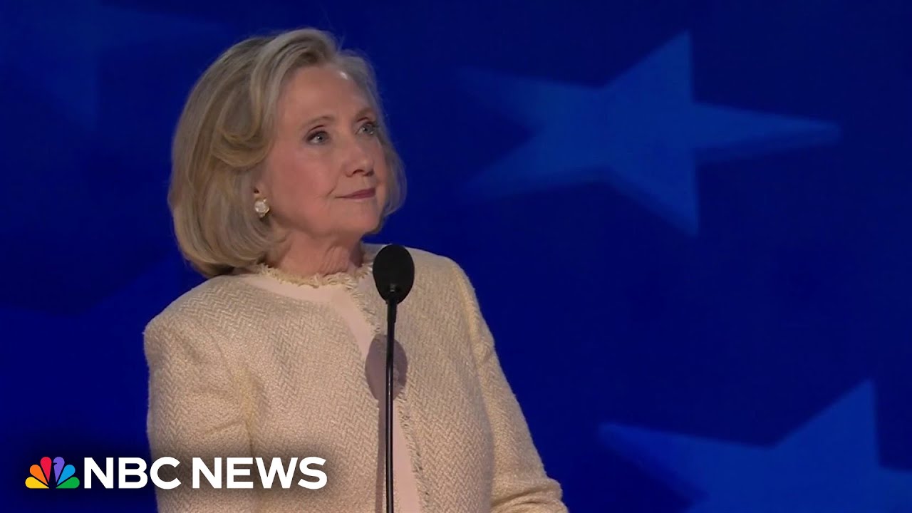 Watch Hillary Clinton’s full address to the 2024 Democratic National Convention