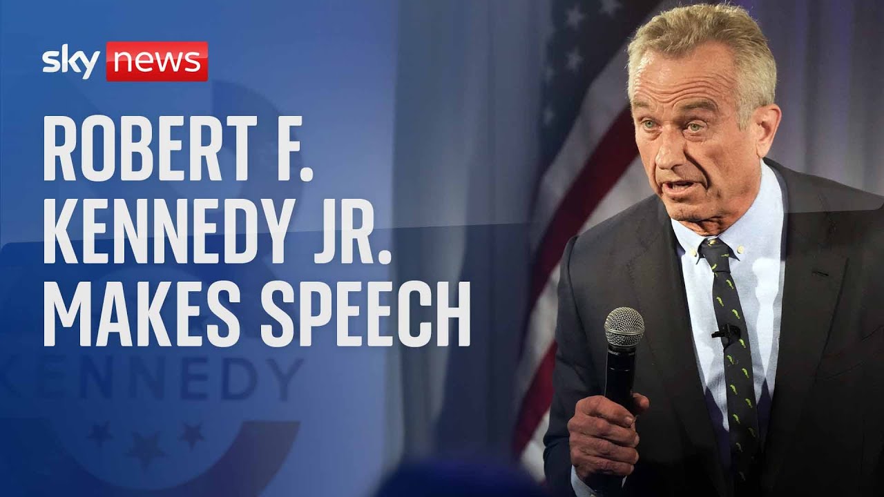 Watch live: Robert F. Kennedy Jr speaks about his “path forward” in the US Election