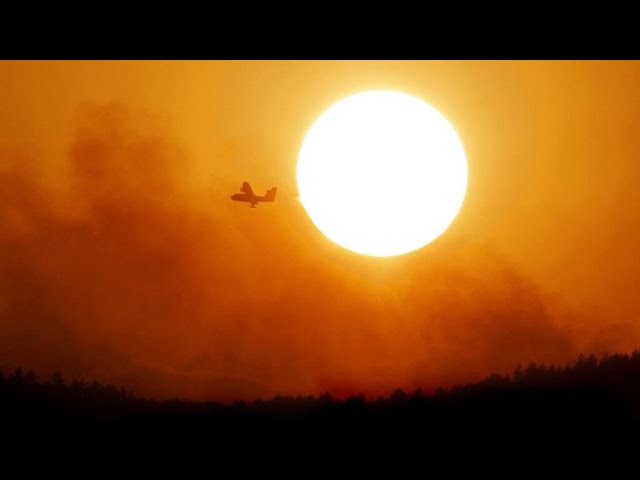 Water bombers arrive on Portuguese island of Madeira