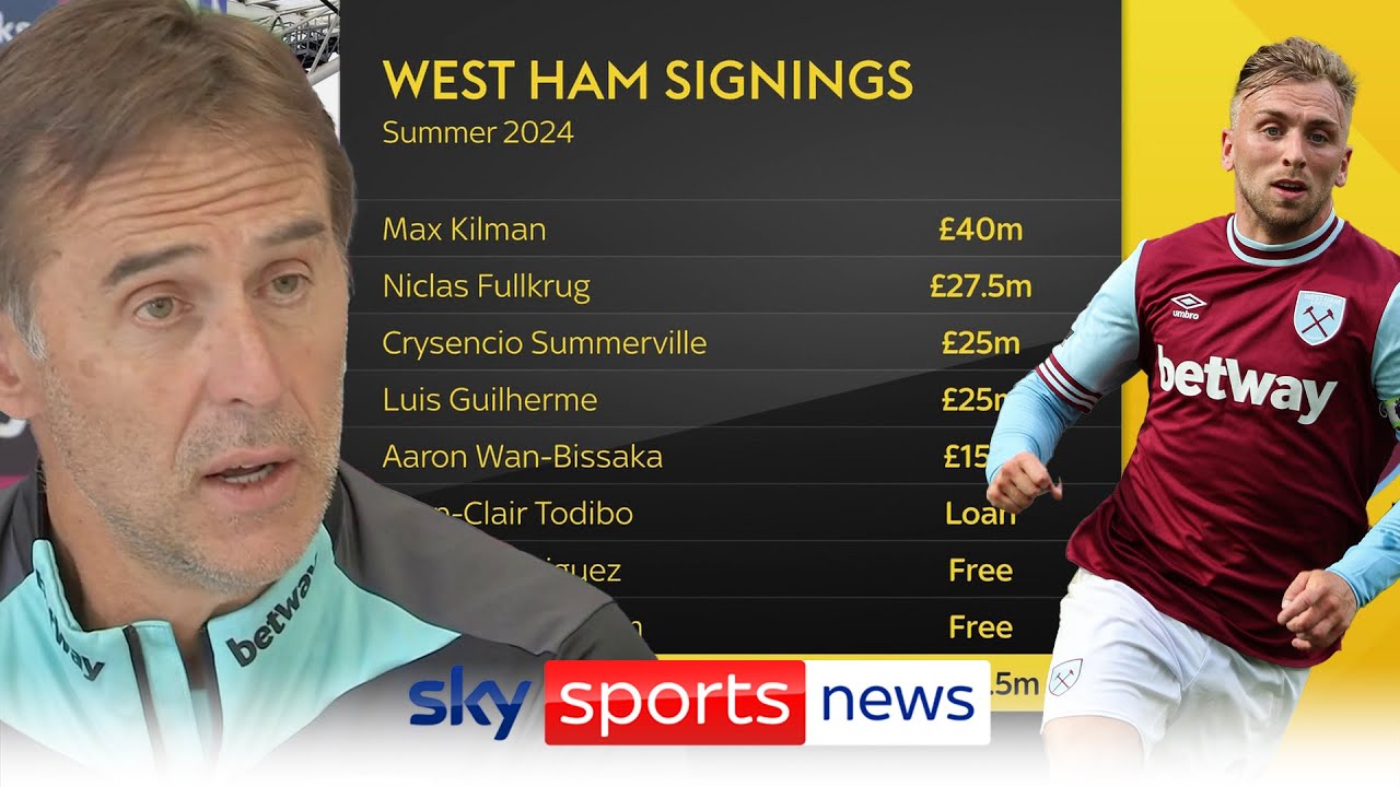 “We are happy” | Julen Lopetegui on a successful transfer window